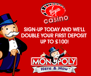 Play Monopoly at Virgin Casino!