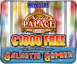Play Galactic Gopher at Spin Palace Casino