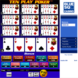 Click to play Top Ten Poker