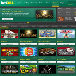 Bet365 Games - latest selection