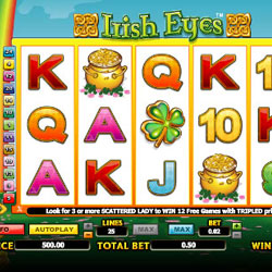 Irish Eyes slot at Spin Palace Casino Spin Palace Casino launched Irish Eyes slot